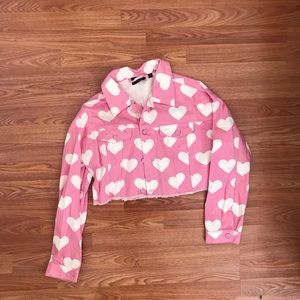 Lazy oaf all my heart denim jacket